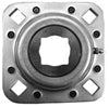 1-1/4 INCH SQUARE RIVETED FLANGE DISC BEARING RIVETED FLANGE BEARINGS