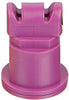 TeeJet AITTJ60110025VP AITTJ60 Air Induction TwinJet Twin Flat Spray Tip, Poly, 110°, Purple, Orifice 2.5