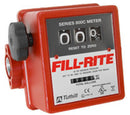 Fill-Rite 807C 3-Digit Mechanical Fuel Transfer Meter (US Gallons) 3/4" NPT threads 