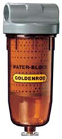 WATERBLOCK SEE-THRU BOWL FUEL TANK FILTER - 1" NPT PORTS