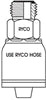 ORFS MALE WITH 1-7/16 INCH THREAD FOR 1 INCH HOSE
