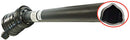 SERIES 4 BONDIOLI PAVESI TRILOBE STYLE CV TRACTOR HALF HAS 1-3/8 21 SPLINE TRACTOR YOKE
