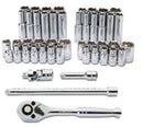 47 PC 1/4 DR MECHANIC SAE/MM SOCKET SET