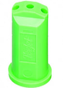 TeeJet SJ315VP SJ3 StreamJet 3 Stream Fertilizer Nozzle - Light Green, Poly, Orifice 15