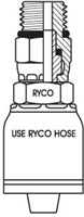 UN O-RING MALE SWIVEL WITH 7/8 INCH THREAD FOR 5/8 INCH HOSE