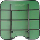 Sun-Smart Tractor & Mower Sunshade Canopy - ROPS Mount, Compact Size, Green