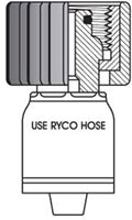 PW FEMALE FOR 3/8 INCH HOSE