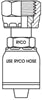 ORFS FEMALE WITH 1 INCH THREAD FOR 5/8 INCH HOSE