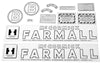 DECAL SET FOR FARMALL B
