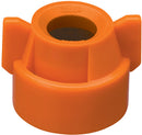 QUICKJET CAP FOR ROUND BODY SPRAY TIPS - ORANGE    REPLACES CP25607 / 25608 SERIES