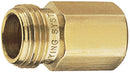 TeeJet CP1335 Brass Nozzle Body 1/8T 1/8" Female NPT x 11/16" Mnbt Cap Thread, Standard Nozzle Body