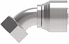11/16 FEM ORFS SWIVEL 45 EL 1/2 IN HOSE