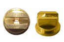 TeeJet TP6502 Flat Spray Flat Spray Tip, Brass, 65°, Orifice 2