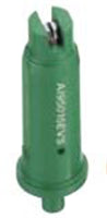 TeeJet AI95015EVS Air Induction Flat Spray Tip, Poly/Stainless, 95°, Green, Orifice 1.5, Banding