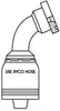 CODE 62 FLANGE 60 DEGREE BEND WITH 3/4 INCH THREAD FOR 3/4 INCH HOSE