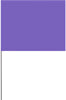 MARKING FLAG 4X5-30 INCH PURPLE