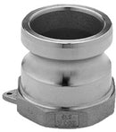 A SERIES 3/4" ALUMINUM FEMALE PIPE THREAD X MALE COUPLER