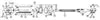 ROD FOR CROSS DE CYLINDER WITH 1-1/4" ROD, 3" BORE AND 8" STROKE