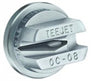 TeeJet OCSS08 Off-Center Flat Spray Tip, Stainless Steel, Orifice 8