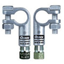 2/0 AWG TOP POST - LEFT 90 DEGREE COMPRESSION BATTERY TERMINAL