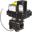 BANJO EV150 POLYPROPYLENE ELECTRONIC ACTUATED BALL VALVE, 12VDC, FULL PORT, 1-1/2" FNPT