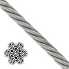 7X19 GALV CABLE 5/16 INCH X 500' REEL