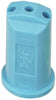 TeeJet SJ310VP SJ3 StreamJet 3 Stream Fertilizer Nozzle - Light Blue, Poly, Orifice 10