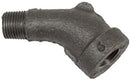 1/8 INCH X 1/8 INCH MNPT X FNPT  GALVANIZED STREET ELBOW - 45