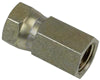 Female NPTF to Female NPSM Swivel  Straight