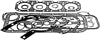 LOWER GASKET SET WITH CRANKSHAFT SEALS. 1 SET USED ON G188D 4 CYLINDER DIESEL ENGINE