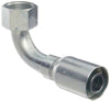 VARI-CRIMP SERIES - 1 INCH HOSE, WITH 1-7/16 X 12 THREAD SIZE, ORF FEMALE 90 ELBOW SWIVEL