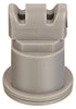 TeeJet AITTJ6011006VP AITTJ60 Air Induction TwinJet Twin Flat Spray Tip, Poly, 110°, Gray, Orifice 6