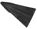 AGRITUF Chisel Point - 2", Weld-On