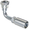 FEMALE SWIVEL 90 DEGREE BEND 3/4" HOSE X 1-3/8" DIN LIGHT UNI SEAT