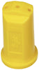 TeeJet SJ302VP SJ3 StreamJet 3 Stream Fertilizer Nozzle - Yellow, Poly, Orifice 2