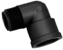 3/8" STREET ELBOW-BLACK POLY
