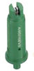 TeeJet AI95015EVS Air Induction Flat Spray Tip, Poly/Stainless, 95°, Green, Orifice 1.5, Banding