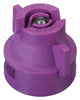 TeeJet XRC110025VS XR Extended Range Flat Spray Tip, Poly/Stainless, 110°, Purple, Orifice 2.5