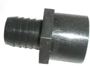 3/4FPTX3/4 HOSE BARB-BLACK POLY
