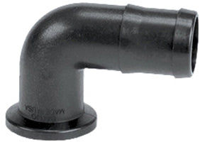 1'' FLANGEX 3/4- 90 DEG. HOSE BARB
