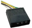 4 POLE MOLDED TRAILER CONECT.18'' WIRES