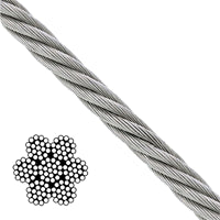 1/8"7X19 GALV.CABLE 250FT.