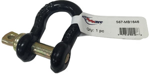 SCREW PIN CLEVIS 1/4''