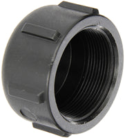 2" BLACK POLY PIPE CAP