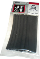 ASST. BLK. HEAT SHRINK TUBE-8PCS