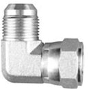 MJ x FJX 90 - Swivel Nut Elbow - Steel
