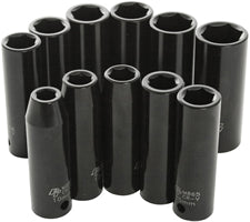 1/2" DRIVE IMPACT SOCKET SET MM