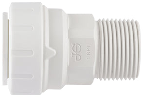 Male Connector, 1" CTS x 3/4" NPT