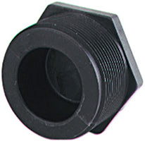 1/2" MNPT BLACK POLY PIPE PLUG