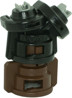 TURBODROP BROWN DUAL FAN SPRAY NOZZLE